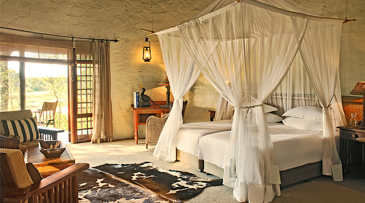 Motswari, typical guest room