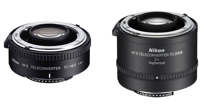 Nikon Teleconverters - L - x1.4 .. R - x2