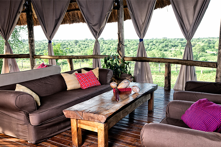 Lounge Area, Tarangire River Camp