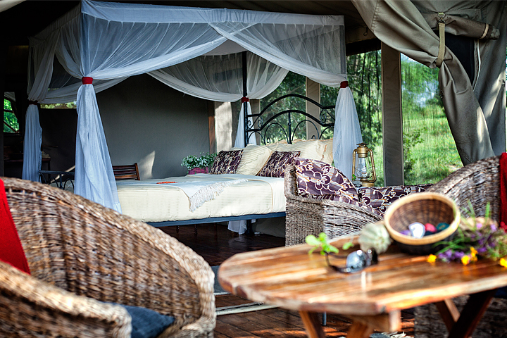 Room Interior, Tarangire River Camp