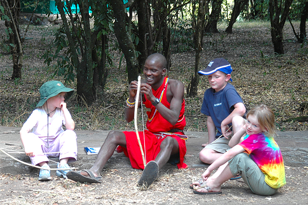 Making bows and arrows
