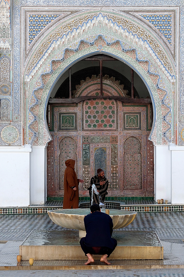 A peek into the Qaraouiyine Mosque