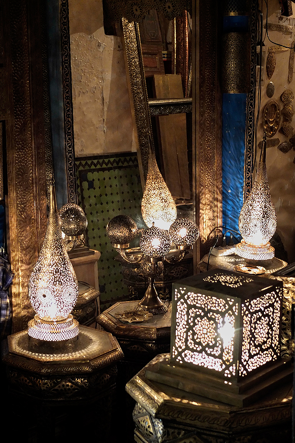 Metal work lamps