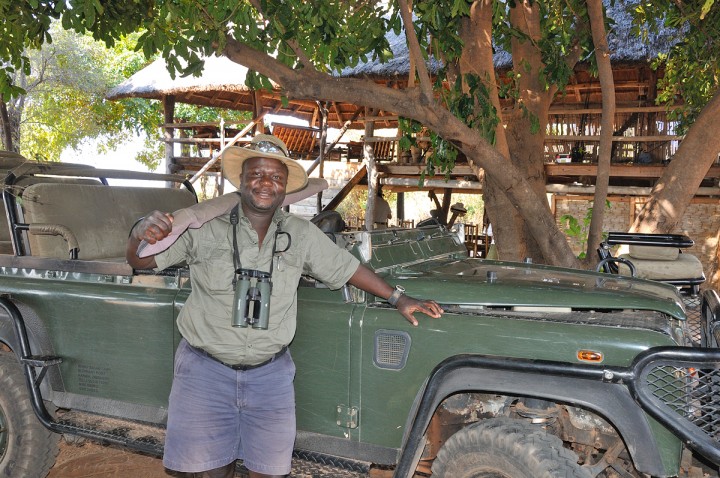 Steve - our guide at Rhino Safari Camp