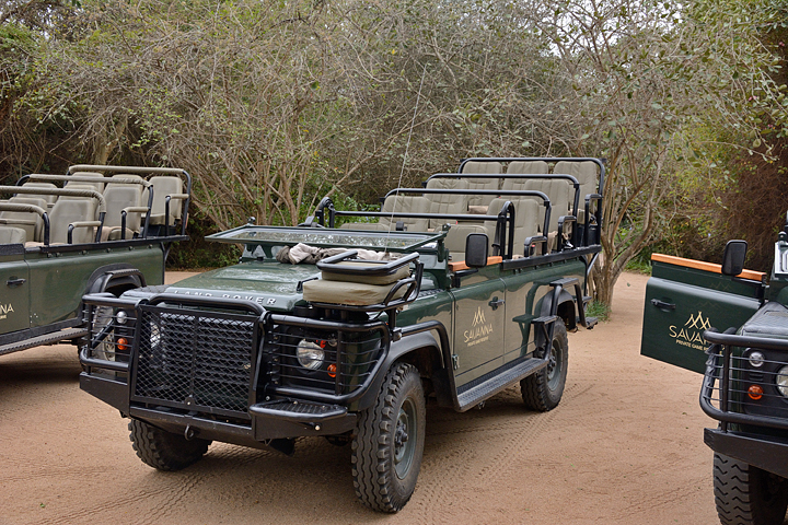 Typical open game vehicle - roof off