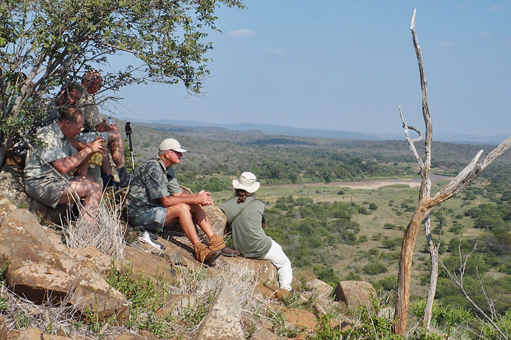 Our lunchtime perch