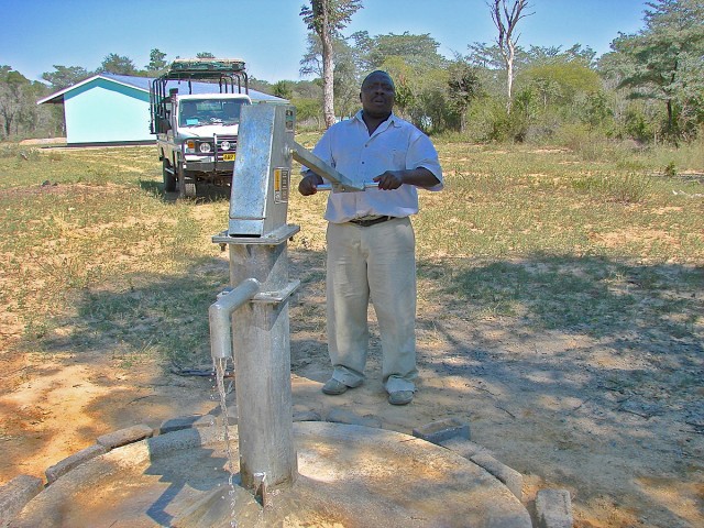 A new pump at Ngamo