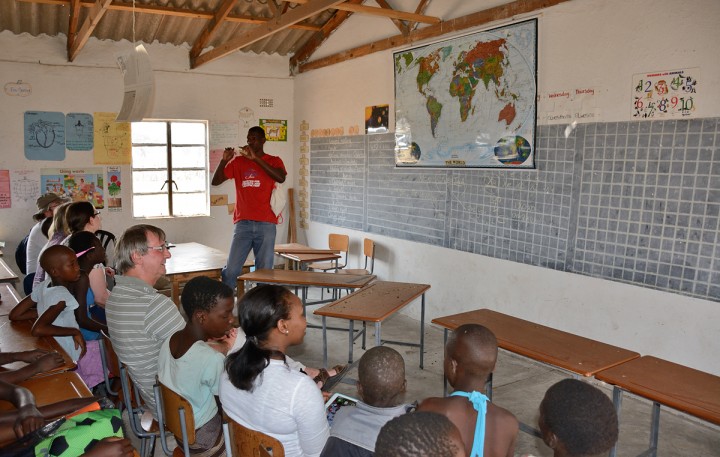 Typical Ngamo classroom