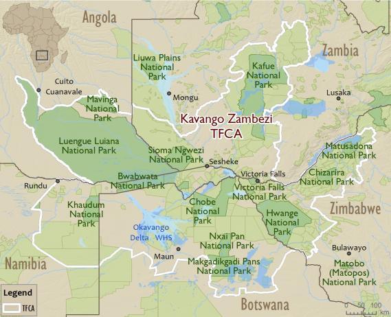 Kavango Zambezi Transfrontier Conservation Area