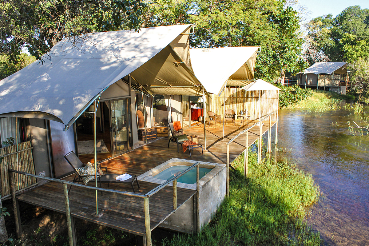 On the banks of the Zambezi