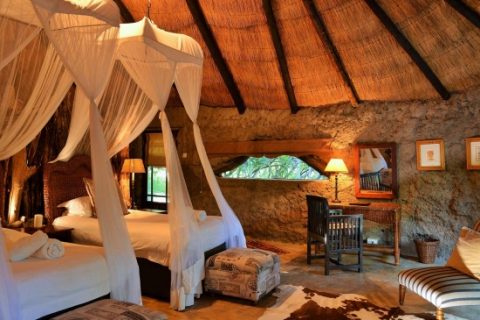 Amalinda Lodge, guest room