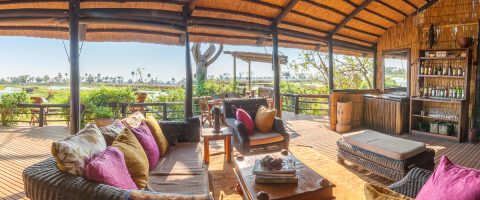 Delta Camp, Chief's Isalnd, Okavango Delta, lounge area