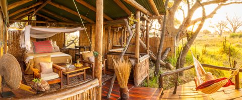 Guest chalet, Delta Camp, Okavango Deltam Chief's Island