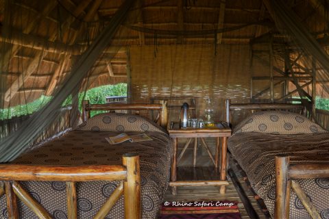 Rhino Safari Camp, guest bedroom