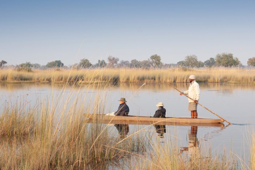 mokoro, okavango delta, Bostwana