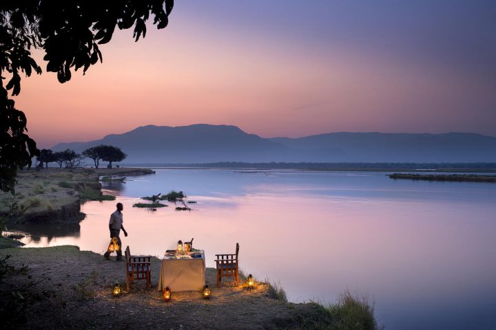 sundowners by the river