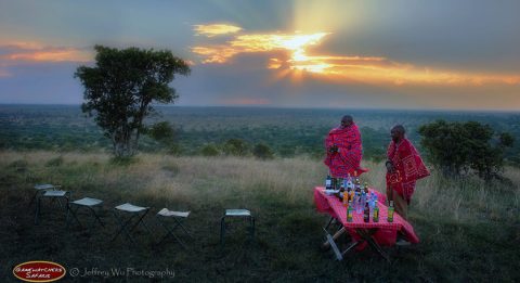 porini camps, sundowner