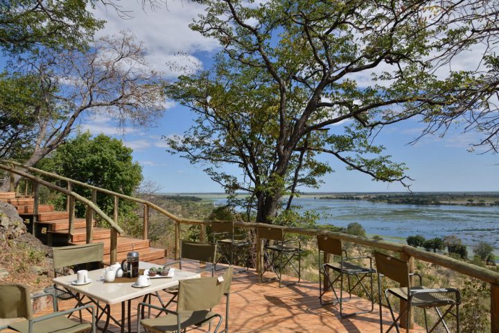 Muchenje Safari Lodge, view from the deck